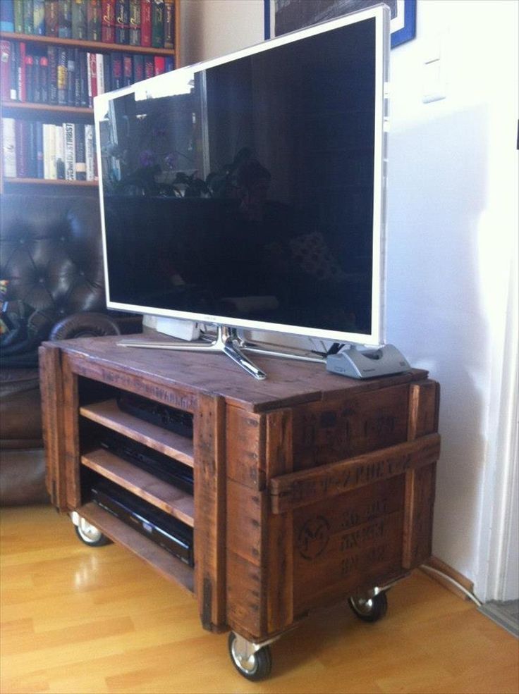 Impressive Deluxe Unusual TV Stands Throughout Best 20 Tv Stand On Wheels Ideas On Pinterest Tv Storage Tv (Photo 50 of 50)