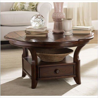 Impressive Elite Cheap Lift Top Coffee Tables Intended For Riverside Cape May Round Coffee Table In Bayberry Black Lift Top (View 37 of 50)