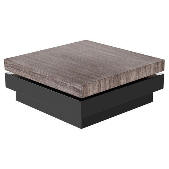 Impressive Fashionable Oak Square Coffee Tables With Best 25 Black Square Coffee Table Ideas On Pinterest Square (Photo 16 of 50)