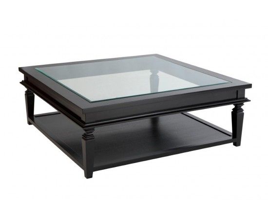 Impressive Fashionable Square Black Coffee Tables Intended For Hampton Square Coffee Table Xavier Furniture Hamptons Style (Photo 13 of 40)