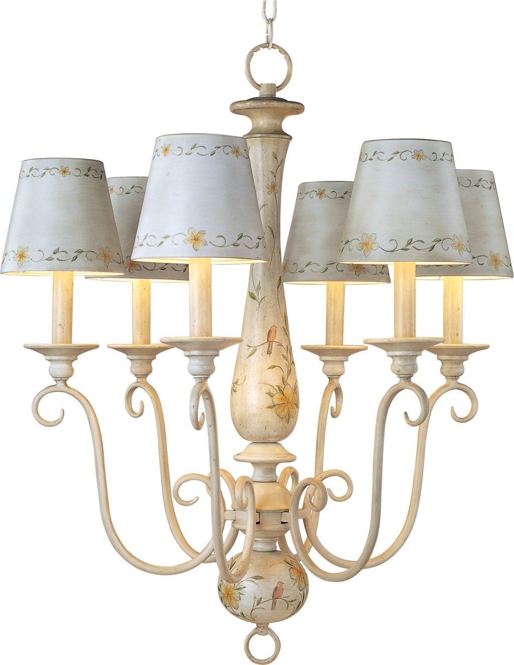 Impressive French Country Chandeliers 27 Country French White Iron Pertaining To Small White Chandeliers (View 25 of 25)