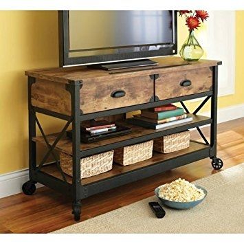 Impressive Latest Coffee Tables And Tv Stands With Amazon Rustic Vintage Country Coffee Table End Table Tv (Photo 28610 of 35622)