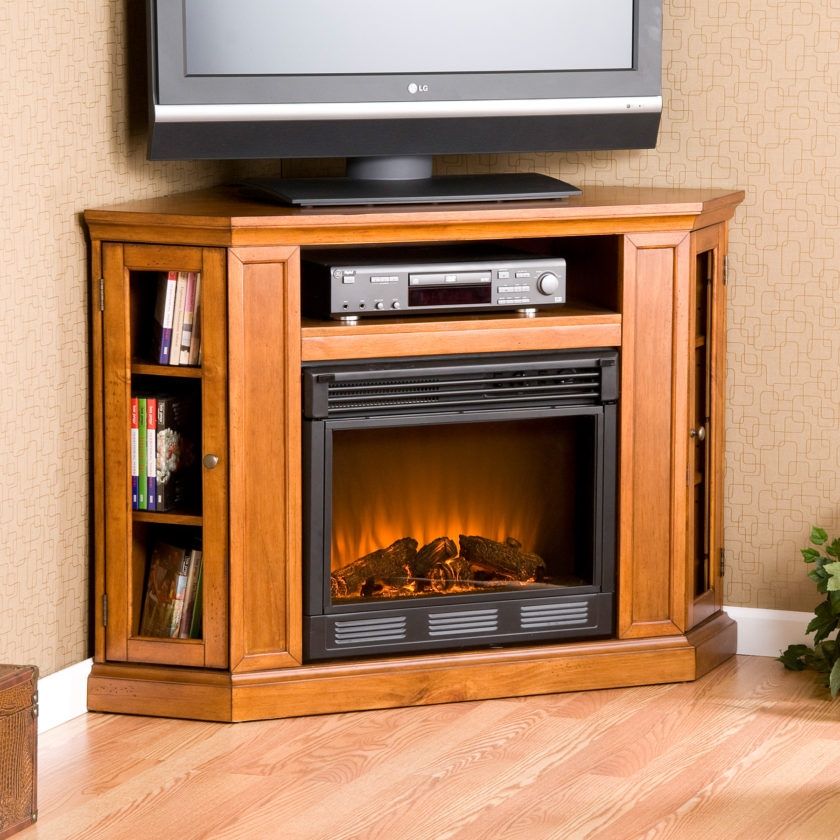 Impressive Latest Light Oak Corner TV Stands For Furniture Remarkable Corner Tv Stands With Fireplace Tommay Design (Photo 31446 of 35622)