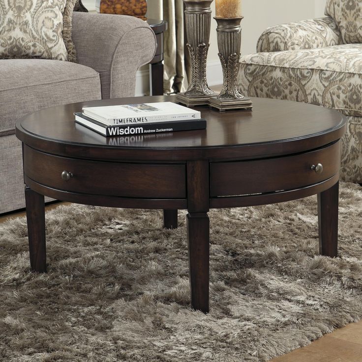 Impressive New Round Coffee Tables With Drawers Intended For 9 Best Oval Mahogany Coffee Tables Images On Pinterest (Photo 16 of 50)
