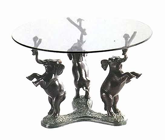 Impressive Preferred Elephant Glass Top Coffee Tables In Bronze Coffee Tables Dining Tables (View 10 of 50)