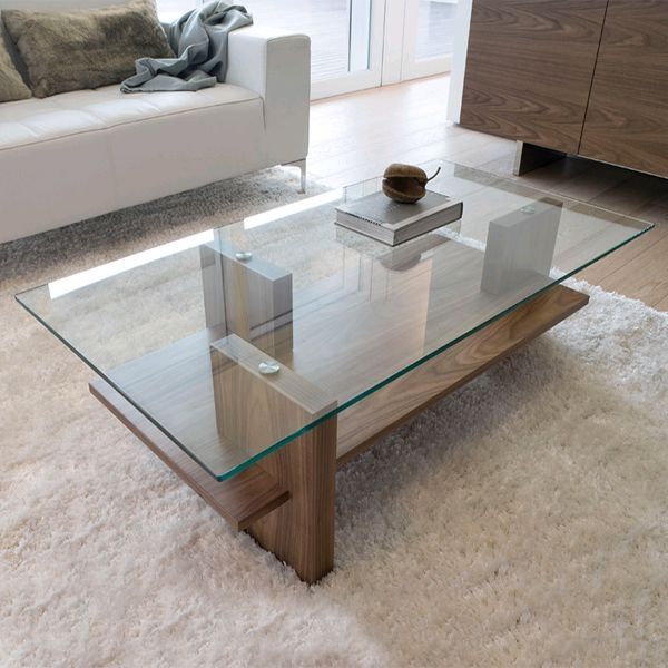 Impressive Unique Quality Coffee Tables In Zen A Great Example Of A Modern Glasswood Coffee Table The (View 20 of 50)