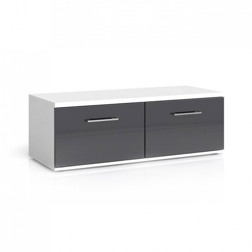 Impressive Wellknown Black TV Stands With Drawers With Avila 2 Drawers Tv Stand (Photo 20 of 50)