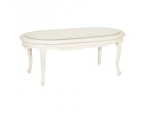 Impressive Wellliked French White Coffee Tables With Chateau Oval French Coffee Table French Style Coffee Table (View 10 of 50)
