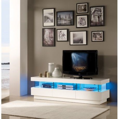 Impressive Wellliked Gloss TV Stands In Led Tv Unit Crowdbuild For (Photo 32602 of 35622)