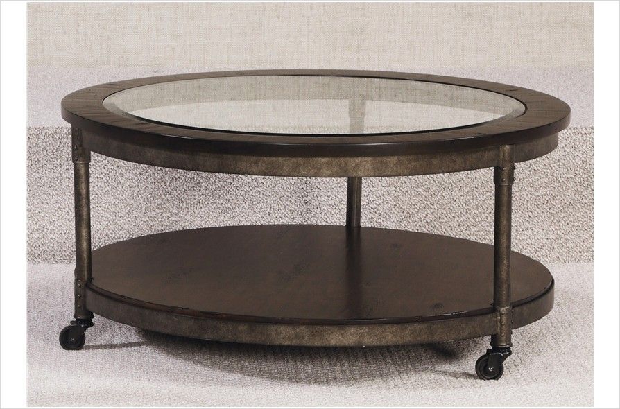Innovative Best 2 Piece Coffee Table Sets Inside Hammary Structure Round 2 Piece Coffee Table Set Beyond Stores (Photo 25605 of 35622)