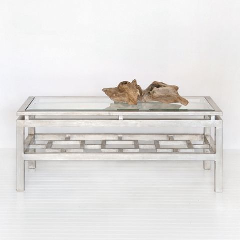 Innovative Best Glass And Silver Coffee Tables Throughout Creative Glass Silver Coffee Table (View 18 of 50)