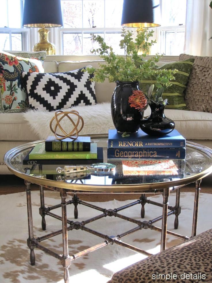 Innovative Best Mercury Glass Coffee Tables In Coffee Table Ideas About Coffee Table Styling On Pinterest (Photo 25 of 50)