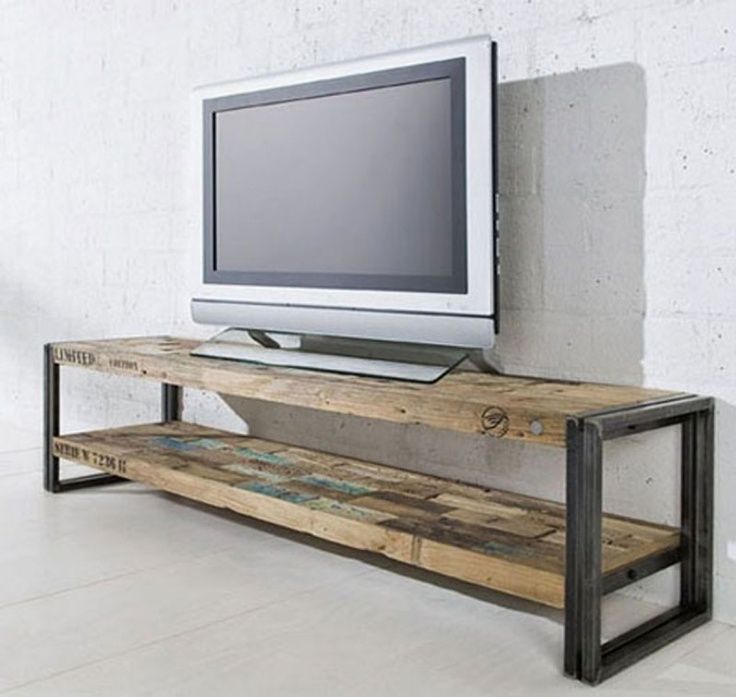 Innovative Best RecycLED Wood TV Stands Regarding 76 Best Recycle Boat Furniture Images On Pinterest Boat (View 18 of 50)