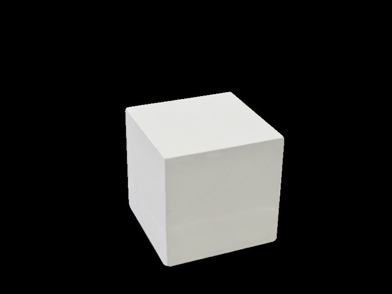 Innovative Best White Cube Coffee Tables Inside Round Glass Coffee Table Furniture Rental For Events In Uae (View 6 of 40)