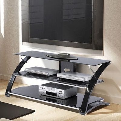 Innovative Common Modern Corner TV Stands With Regard To All About Black Tv Stands (Photo 18 of 50)
