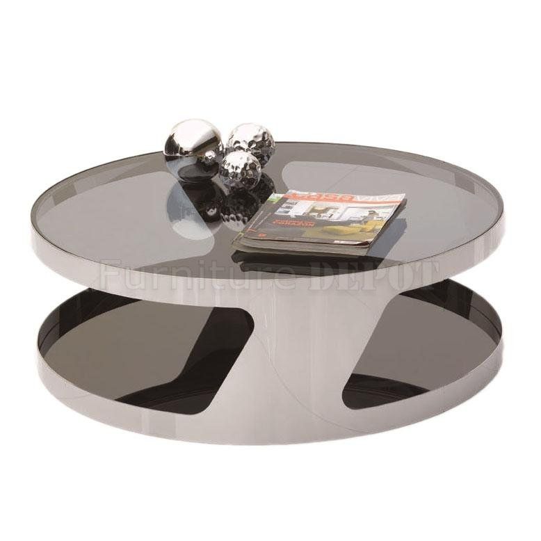 Innovative Deluxe Round Glass Coffee Tables In Round Coffee Table Glass (View 30 of 40)