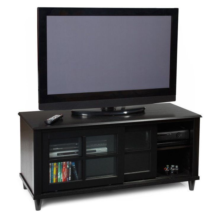 Innovative Deluxe Tall Black TV Cabinets Regarding Best 25 Black Tv Stand Ideas On Pinterest Living Room Sets Ikea (Photo 34 of 50)