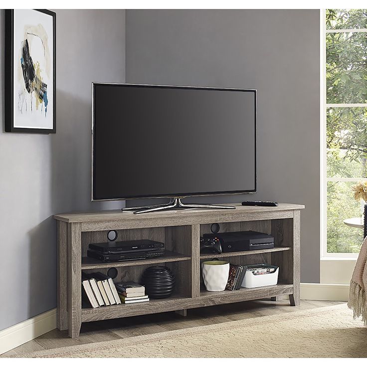 Innovative Deluxe TV Stands For Corner Intended For Best 25 Corner Tv Cabinets Ideas Only On Pinterest Corner Tv (Photo 20 of 50)