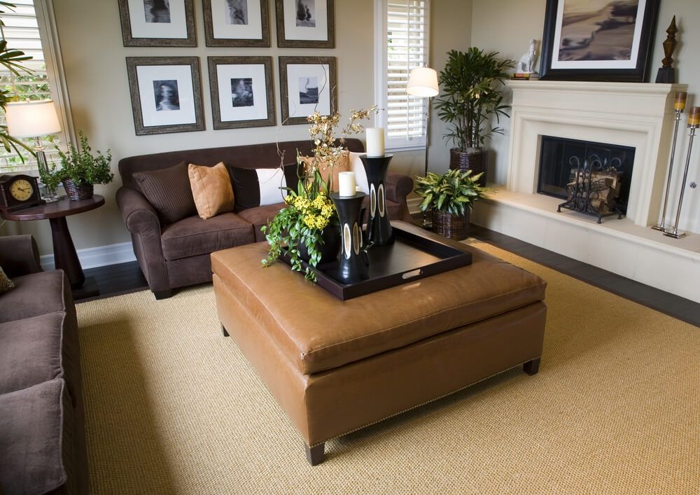 Innovative Famous Beige Coffee Tables With 50 Beautiful Living Rooms With Ottoman Coffee Tables (View 8 of 40)