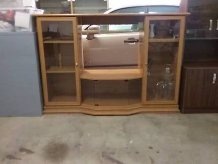 Innovative Famous Solid Pine TV Cabinets Pertaining To Solid Pine Tv Cabinet Cabinets Gumtree Australia Logan Area (View 35 of 50)