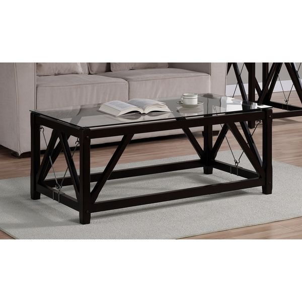 Innovative Fashionable Black Wood And Glass Coffee Tables Within Coffee Table Wood And Glass Coffee Tables White And Black (Photo 29469 of 35622)