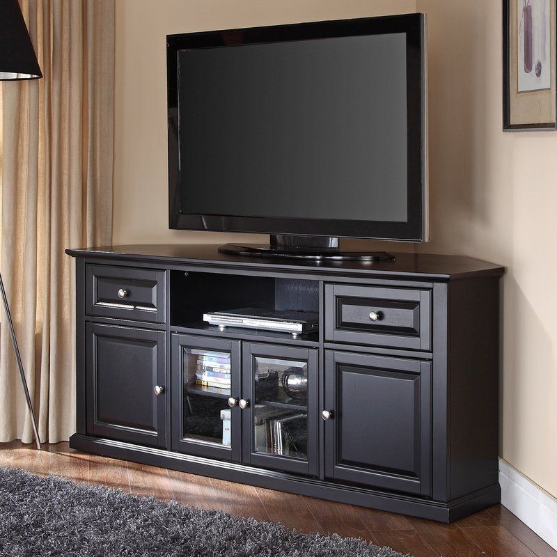 Innovative Fashionable TV Stands For 43 Inch TV Throughout Dar Home Co Dye 60 Tv Stand Reviews Wayfair (Photo 33 of 50)