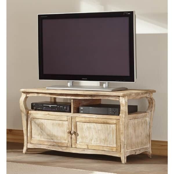 Innovative Favorite RecycLED Wood TV Stands Within Alaterre Rustic Reclaimed Wood Tv Stand Free Shipping Today (View 20 of 50)