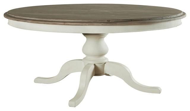Innovative Latest White Cottage Style Coffee Tables With Regard To Round White Cottage Style Coffee Table Look Here Coffee Tables (View 48 of 50)