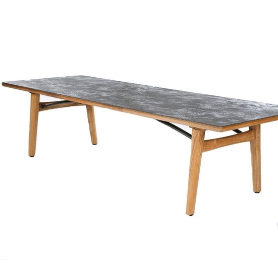 Innovative New Monterey Coffee Tables With Barlow Tyrie Monterey Teak Dining Table With Oxide Ceramic Top (View 10 of 50)