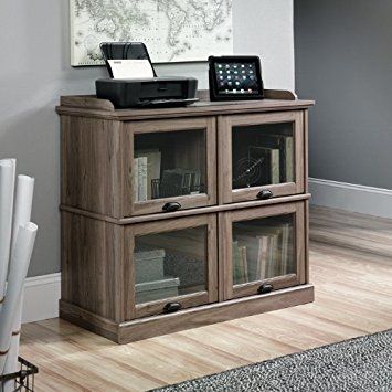 Innovative Popular Highboy TV Stands With Regard To Amazon Sauder Barrister Lane Highboy Tv Stand In Salt Oak (View 27 of 50)
