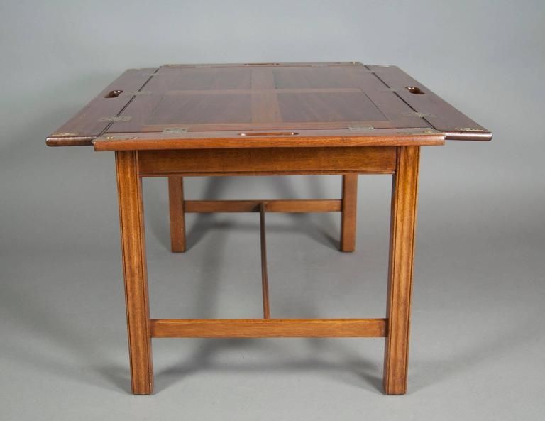 Innovative Preferred Campaign Coffee Tables With Victorian Mahogany Campaign Style Butlers Tray Coffee Table At 1stdibs (View 29 of 50)