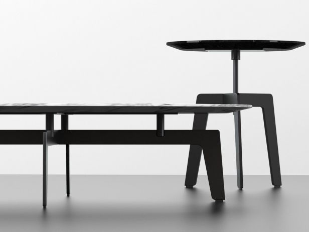 Innovative Series Of Tribeca Coffee Tables For Tribeca Tables 3d Model Poliform (View 12 of 50)