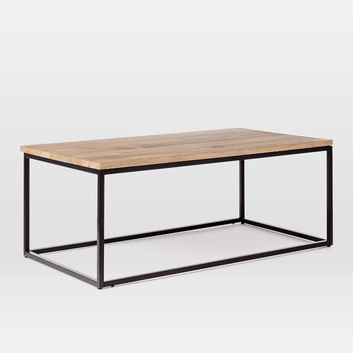 Innovative Trendy Mango Coffee Tables In Box Frame Coffee Table Raw Mango West Elm (View 36 of 50)