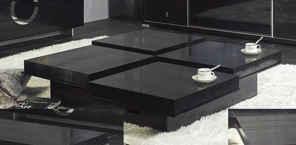 Innovative Unique Black Coffee Tables With Storage Inside Elegant Black Modern Coffee Table Tedxumkc Decoration (Photo 15 of 40)