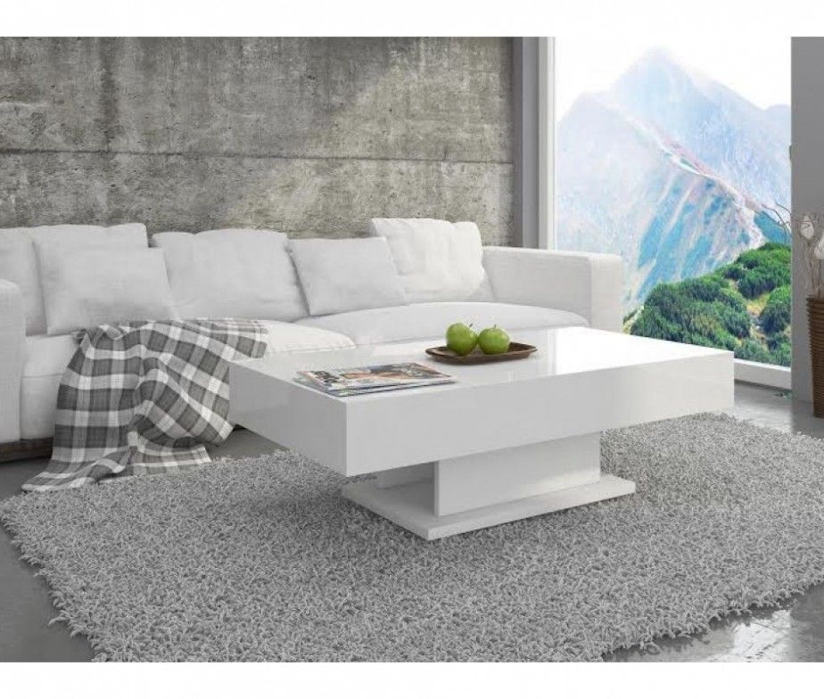 Innovative Unique Coffee Tables White High Gloss Within White Coffee Tables (View 3 of 40)