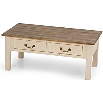 Innovative Well Known Cream Coffee Tables With Drawers Pertaining To Cream Painted Pine Wood Coffee Table With 4 Drawers 110x60x45cm (Photo 15 of 50)