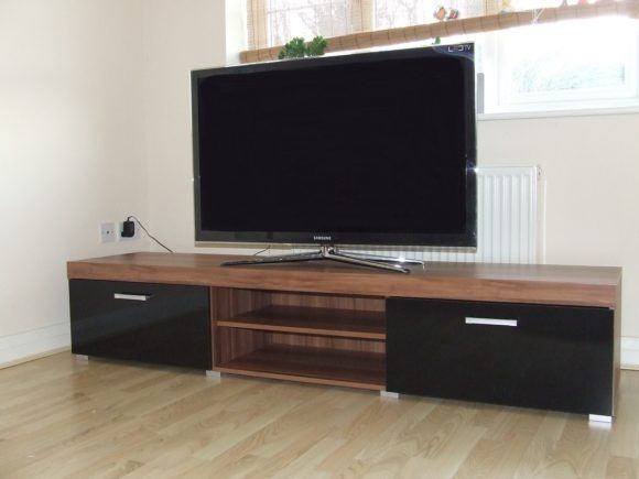 Innovative Widely Used Glass TV Cabinets With Doors With Regard To Furniture Dark Brown Wooden Tv Cabinets With Wood And Glass Doors (Photo 49 of 50)