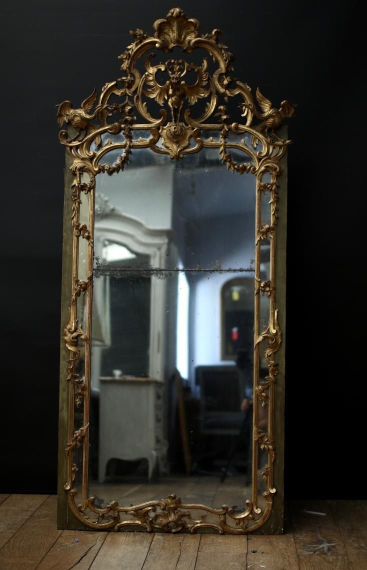 John Stephens | Very Impressive Large Rococo Mirror With Large Rococo Mirror (Photo 6 of 20)