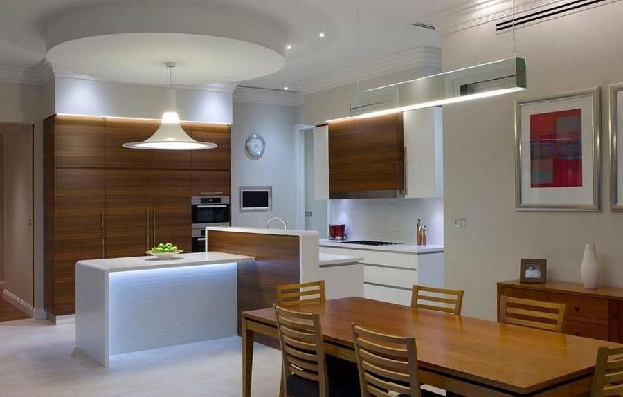 Kitchen. Led Light For Beautiful Kitchen: Amazing Led Lights In Within Dining Tables With Led Lights (Photo 16 of 20)