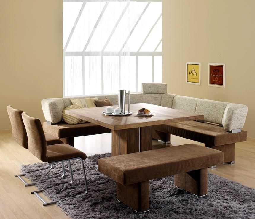 Kitchen Table With A Bench Seat : A Dining Room Kitchen Table With Inside Dining Tables Bench Seat With Back (Photo 11 of 20)