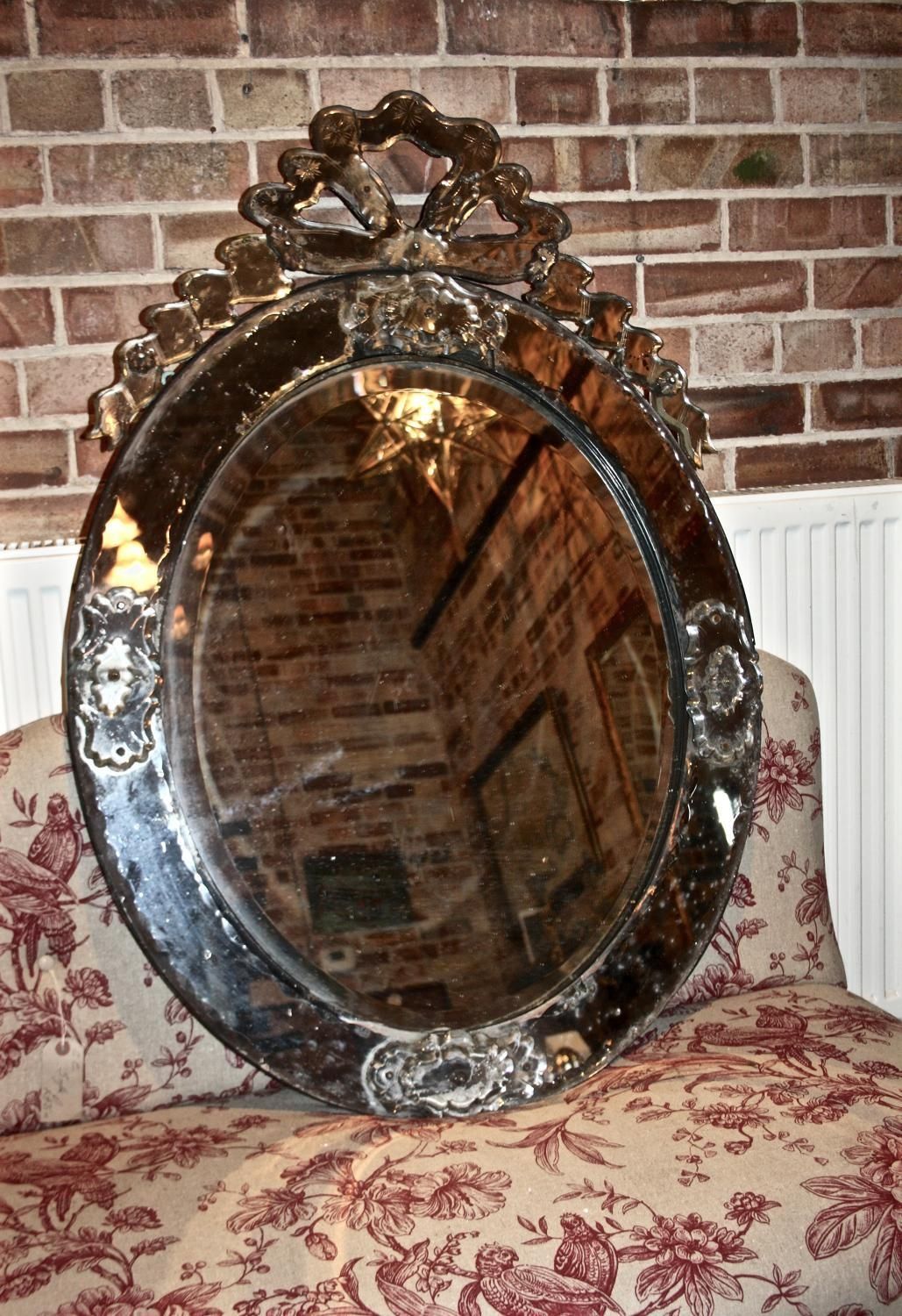 Large 19Th Century Venetian Mirror In Mirrors With Large Venetian Mirrors (View 20 of 20)