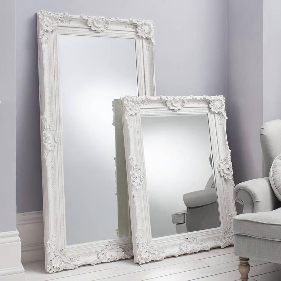 Large Floor Mirrors. Iu0027M Kind Of Digging This As A Dressing With Large Black Vintage Mirror (Photo 12 of 20)