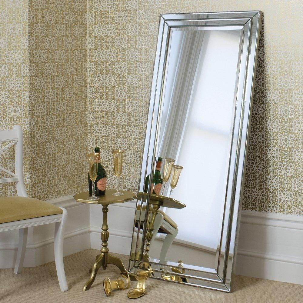 Large Free Standing Mirror – Harpsounds.co Intended For Cream Standing Mirror (Photo 12 of 20)