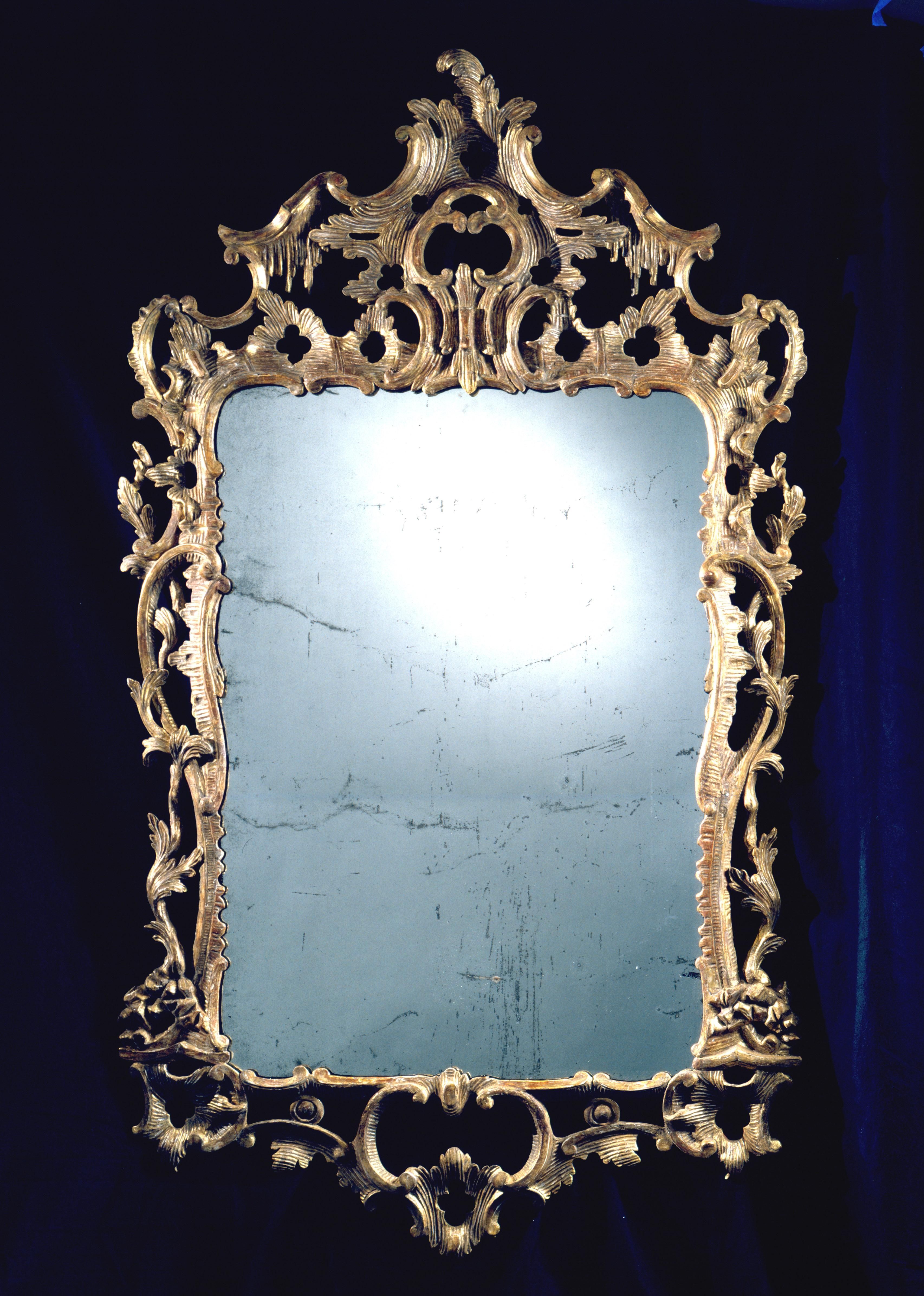 Large Rococo Look Glass | Clinton Howell Pertaining To Large Rococo Mirror (View 18 of 20)