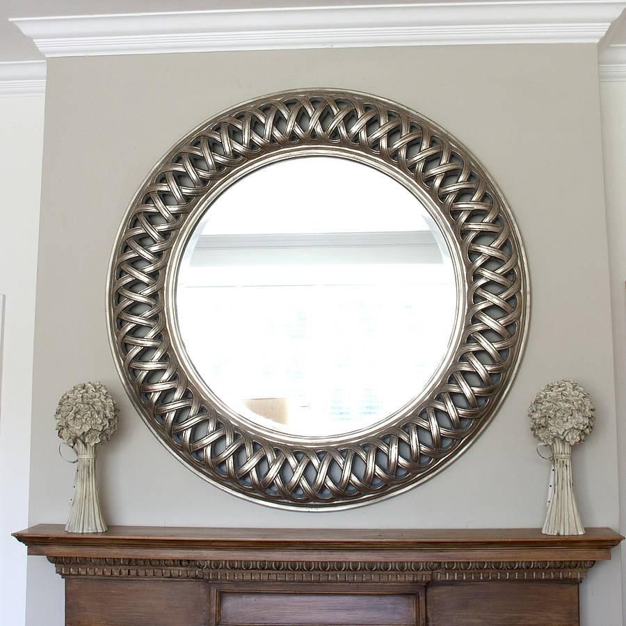 Large Round Silver Mirror 101 Cool Ideas For Large Circle Mirror With Large Round Gold Mirror (Photo 10 of 20)