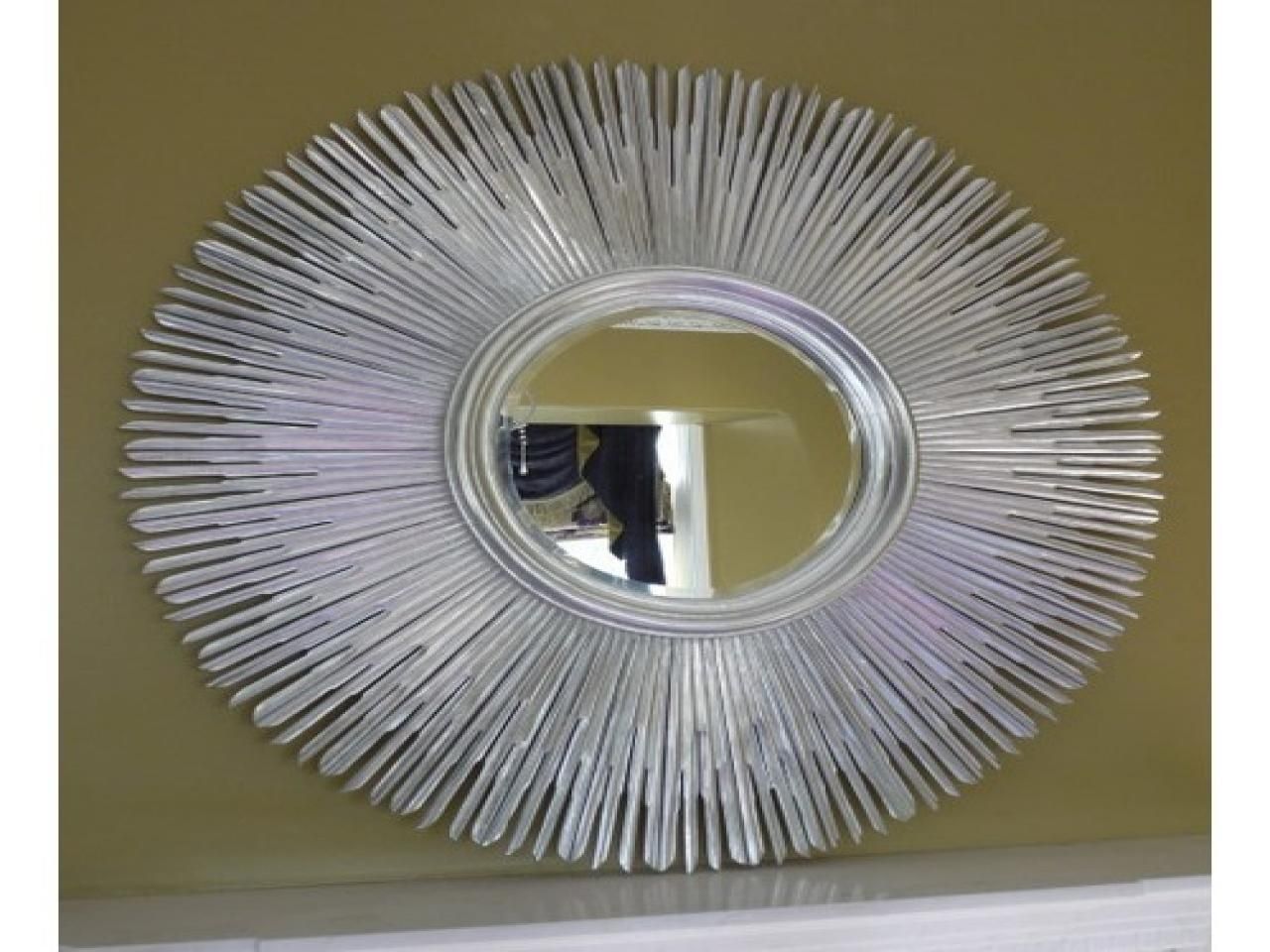 Large Round Silver Mirror 55 Trendy Interior Or Pewter Circular Inside Large Circular Mirror (View 11 of 20)