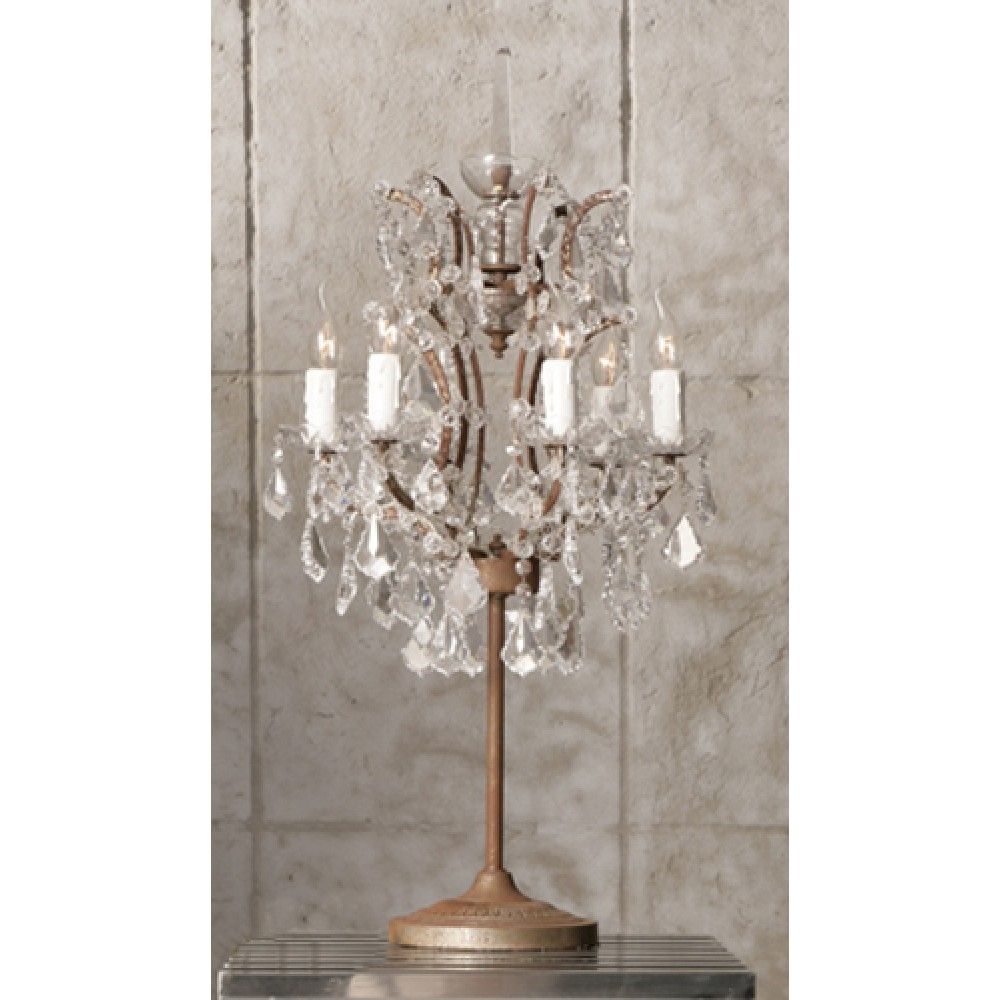 Lights Inspiring Interior Lights Design Ideas With Elegant Throughout Small Crystal Chandelier Table Lamps (View 3 of 25)