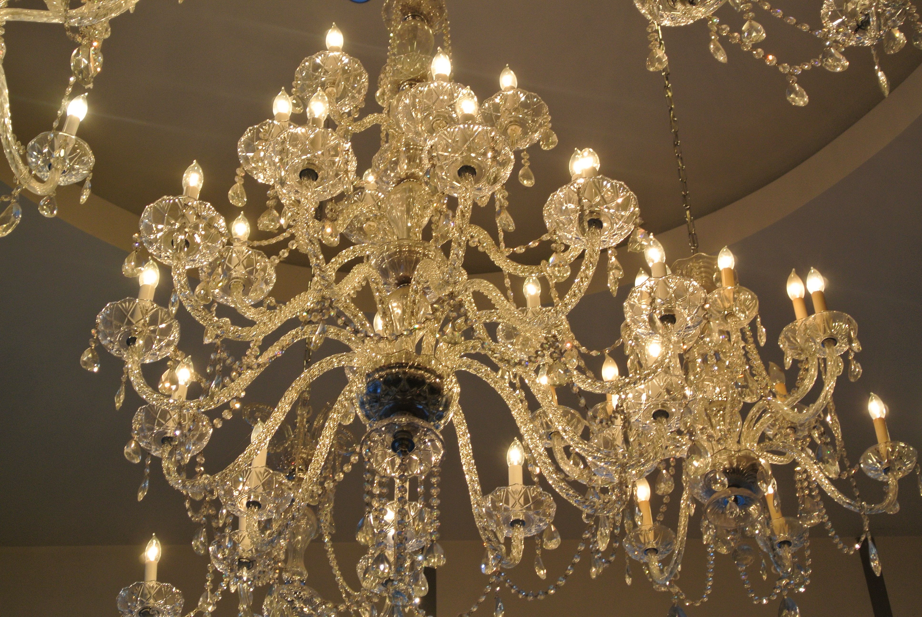 Living Room High Quality Crystal Chandeliers For Home Lighting With Florian Crystal Chandeliers (Photo 3 of 25)