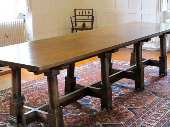Long Narrow Dining Table Intended For Thin Long Dining Tables (Photo 6 of 20)