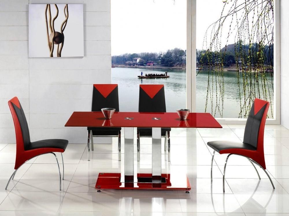 Top 20 Red Dining Table Sets | Dining Room Ideas